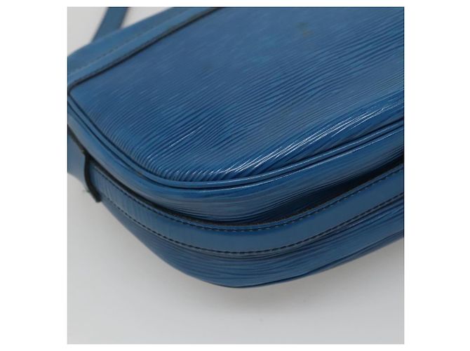 LOUIS VUITTON Borsa a Spalla Epi June Feuille Blu M52155 LV Auth ti2813 - vista 17