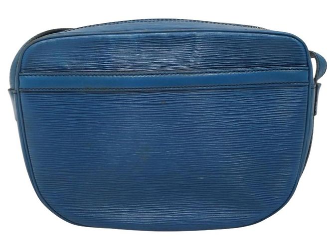 LOUIS VUITTON Borsa a Spalla Epi June Feuille Blu M52155 LV Auth ti2813 - vista 2