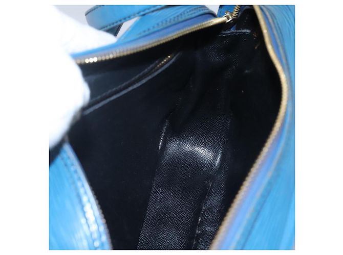 LOUIS VUITTON Borsa a Spalla Epi June Feuille Blu M52155 LV Auth ti2813 - vista 20