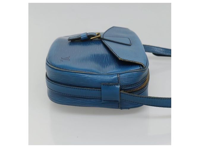 LOUIS VUITTON Borsa a Spalla Epi June Feuille Blu M52155 LV Auth ti2813 - vista 3