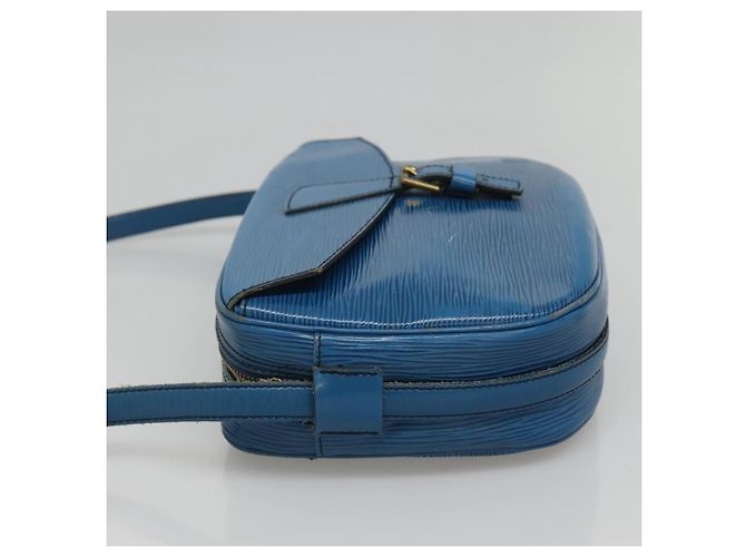LOUIS VUITTON Borsa a Spalla Epi June Feuille Blu M52155 LV Auth ti2813 - vista 4