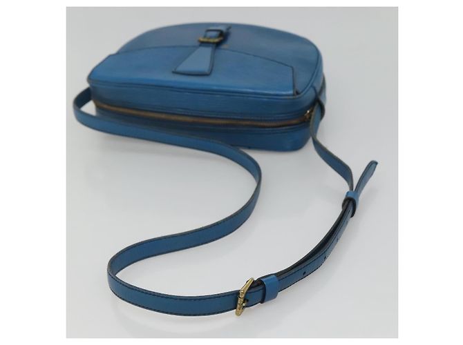 LOUIS VUITTON Borsa a Spalla Epi June Feuille Blu M52155 LV Auth ti2813 - vista 7