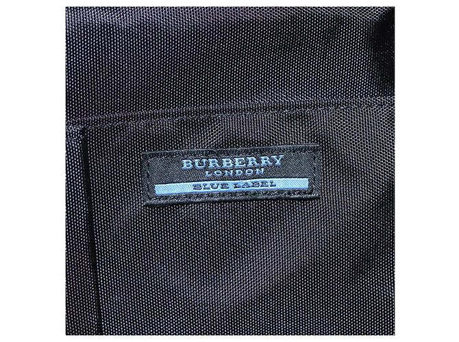 Bolsa tote Burberry Blue Label em lona azul Auth ti2869 - vista 12
