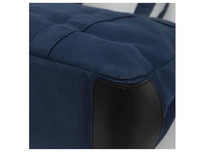 Bolsa tote Burberry Blue Label em lona azul Auth ti2869 - vista 15
