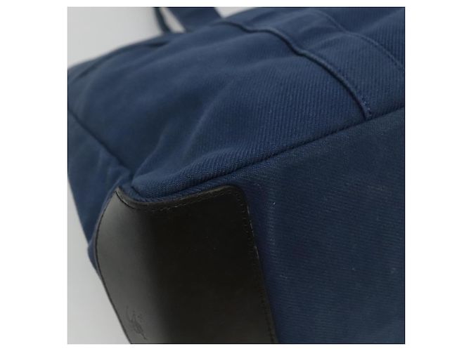 Bolsa tote Burberry Blue Label em lona azul Auth ti2869 - vista 16