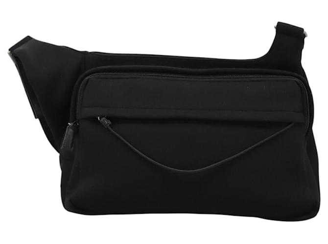 Borsa a Spalla PRADA in Nylon Nero Auth EC354 - vista 13