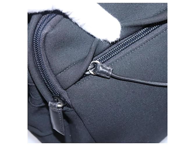 Borsa a Spalla PRADA in Nylon Nero Auth EC354 - vista 19