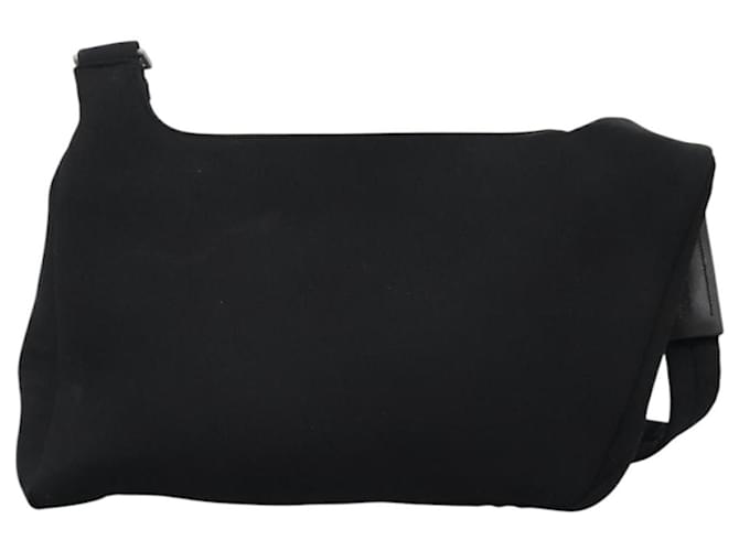 Borsa a Spalla PRADA in Nylon Nero Auth EC354 - vista 2
