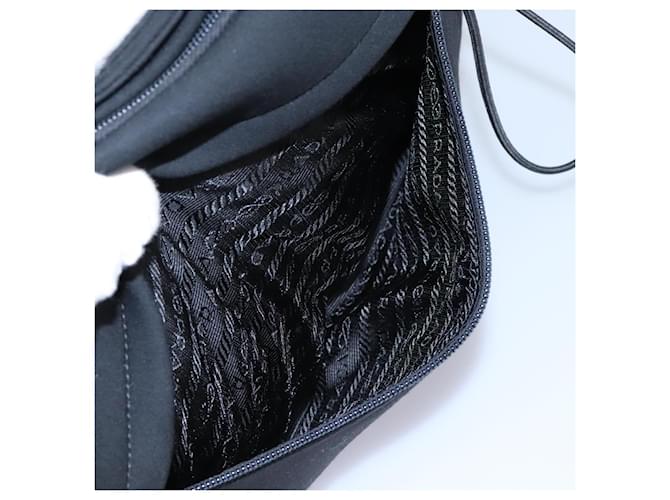 Borsa a Spalla PRADA in Nylon Nero Auth EC354 - vista 20