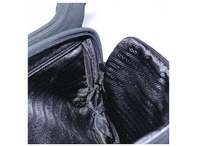 Borsa a Spalla PRADA in Nylon Nero Auth EC354 - vista 23