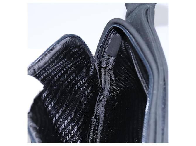 Borsa a Spalla PRADA in Nylon Nero Auth EC354 - vista 24