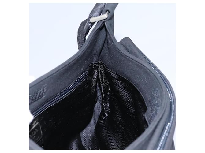 Borsa a Spalla PRADA in Nylon Nero Auth EC354 - vista 26