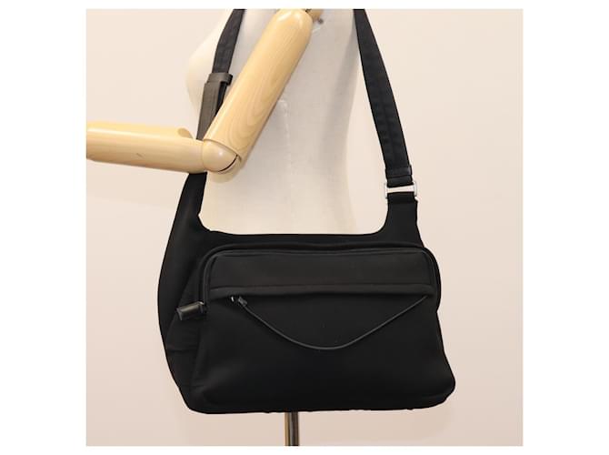 Borsa a Spalla PRADA in Nylon Nero Auth EC354 - vista 30