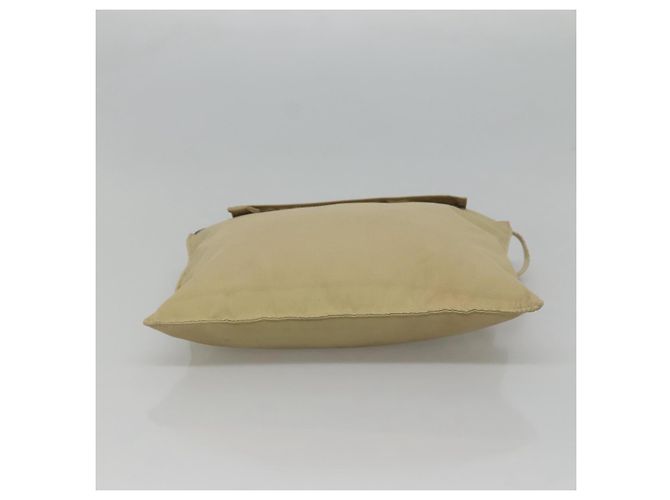 Borsa a spalla Burberry Blue Label in nylon beige Auth ti2794 - vista 5
