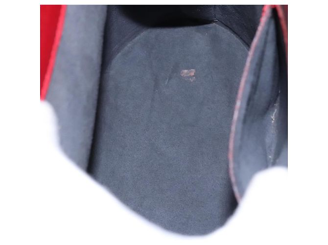LOUIS VUITTON Sac à épaule Epi Cluny Rouge M52257 LV Auth EC406 - vue 10