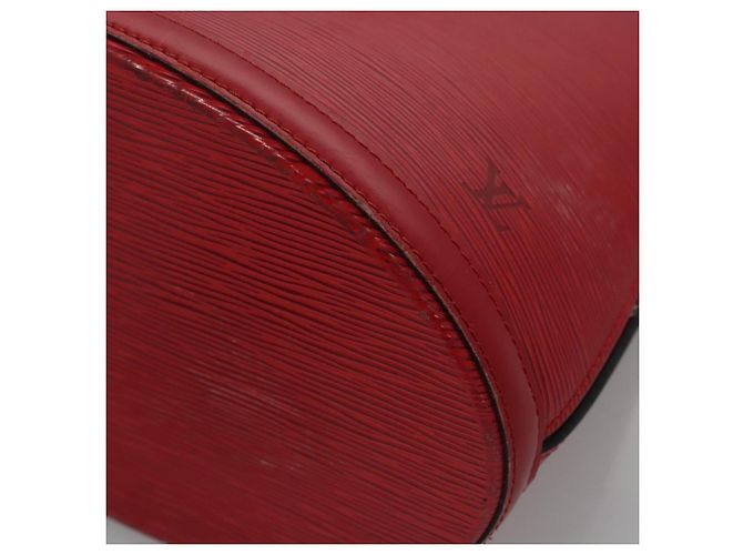 LOUIS VUITTON Sac à épaule Epi Cluny Rouge M52257 LV Auth EC406 - vue 14
