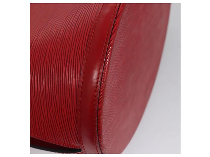 LOUIS VUITTON Sac à épaule Epi Cluny Rouge M52257 LV Auth EC406 - vue 15