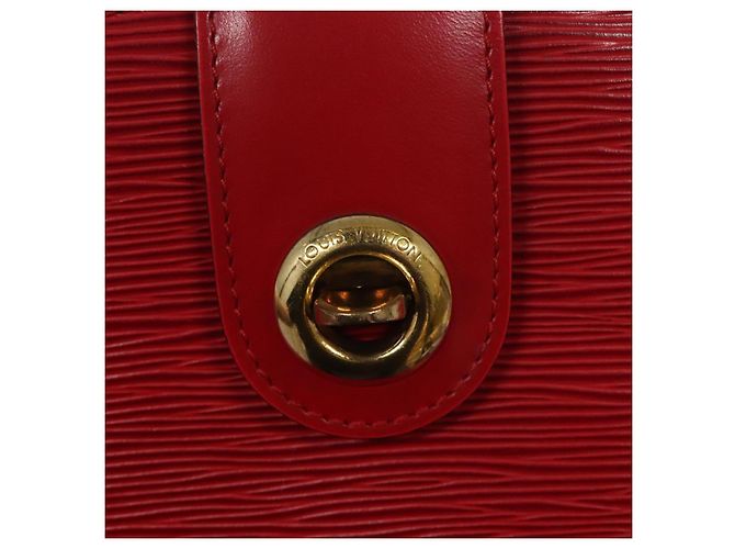 LOUIS VUITTON Sac à épaule Epi Cluny Rouge M52257 LV Auth EC406 - vue 17