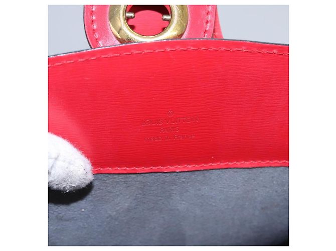 LOUIS VUITTON Sac à épaule Epi Cluny Rouge M52257 LV Auth EC406 - vue 18