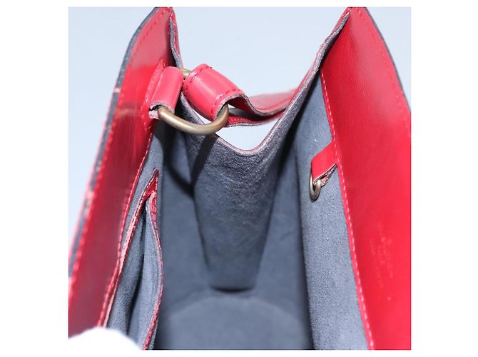 LOUIS VUITTON Sac à épaule Epi Cluny Rouge M52257 LV Auth EC406 - vue 19