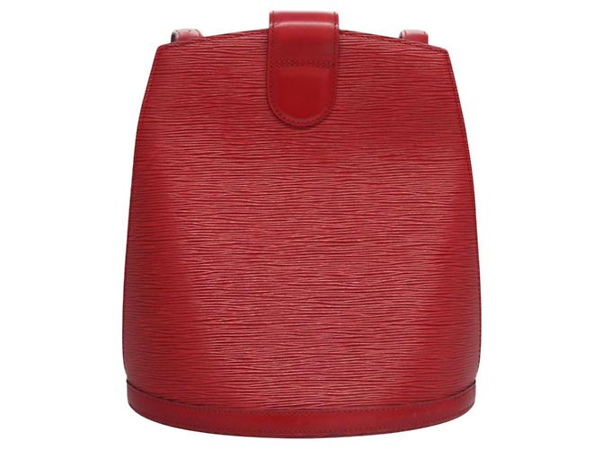 LOUIS VUITTON Sac à épaule Epi Cluny Rouge M52257 LV Auth EC406 - vue 2