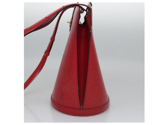 LOUIS VUITTON Sac à épaule Epi Cluny Rouge M52257 LV Auth EC406 - vue 3