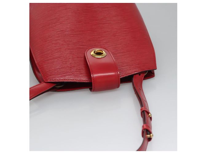 LOUIS VUITTON Sac à épaule Epi Cluny Rouge M52257 LV Auth EC406 - vue 6