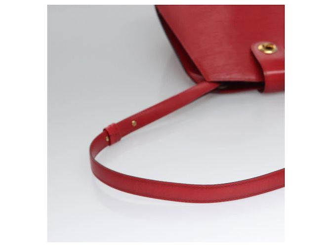 LOUIS VUITTON Sac à épaule Epi Cluny Rouge M52257 LV Auth EC406 - vue 7