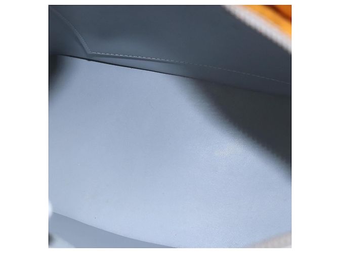 LOUIS VUITTON Monogram Vernis Houston Borsa a Mano Grigia M91053 LV Auth EC363 Grigio - vista 11