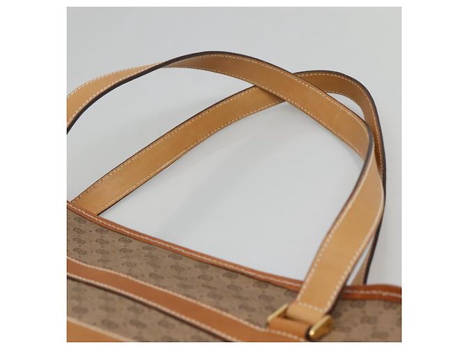Borsa tote in PVC beige Micro GG Supreme di GUCCI Auth mr1148 - vista 14