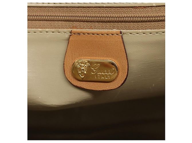 Borsa tote in PVC beige Micro GG Supreme di GUCCI Auth mr1148 - vista 19