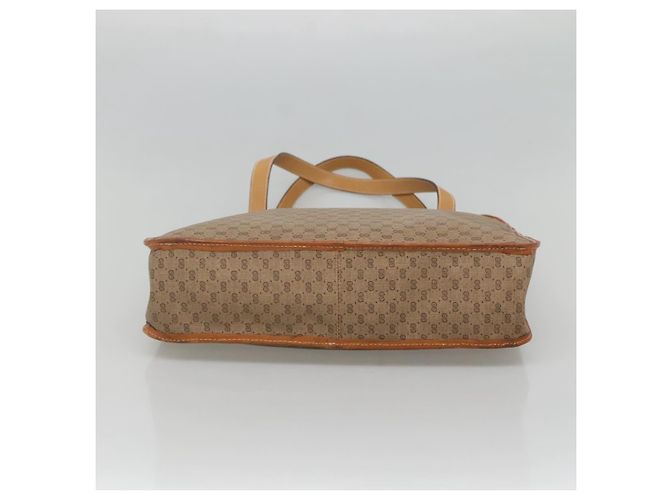 Borsa tote in PVC beige Micro GG Supreme di GUCCI Auth mr1148 - vista 5