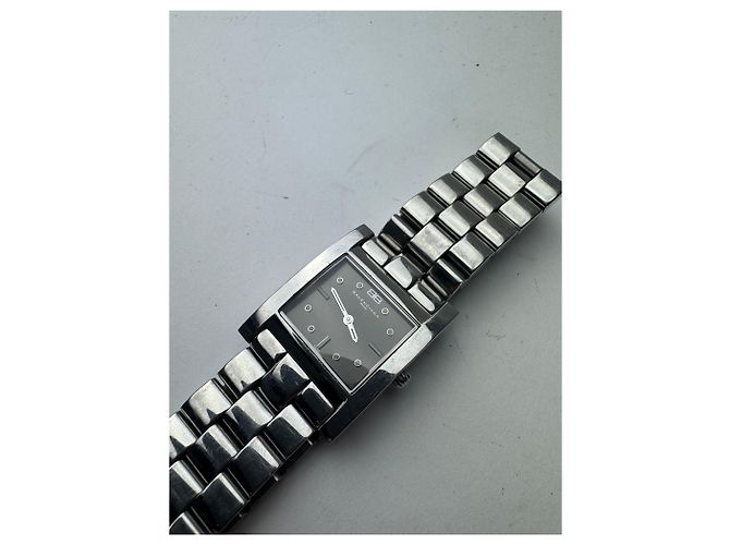 Orologio in acciaio vintage Balenciaga argento - vista 2