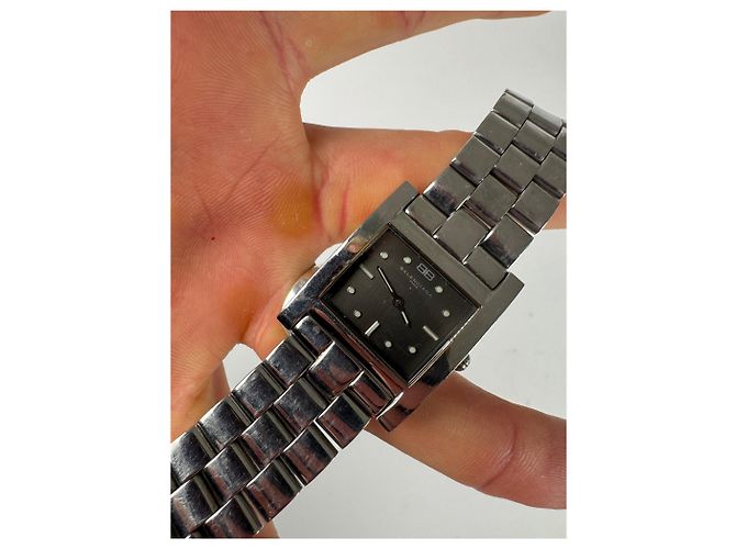 Orologio in acciaio vintage Balenciaga argento - vista 5