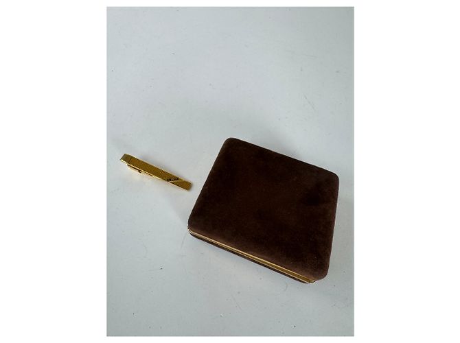 Céline Fermaglio per cravatta vintage Celine Paris D'oro - vista 11