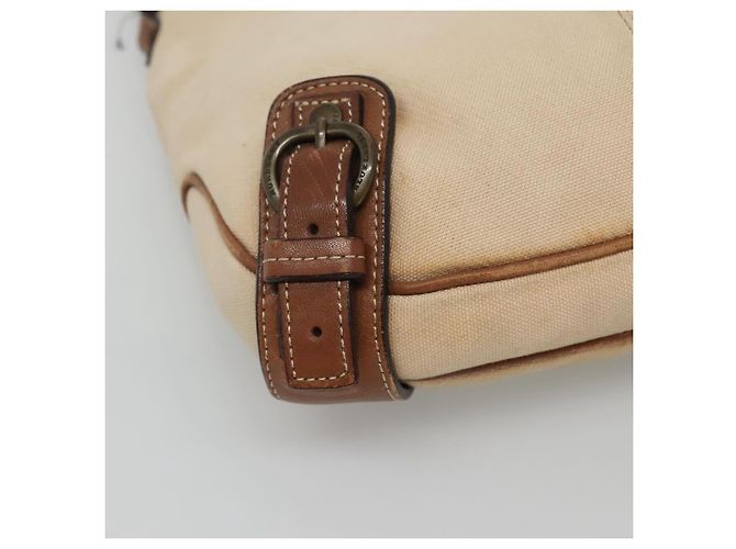 Borsa a spalla Burberry Blue Label in tela beige Auth ti2894 - vista 14