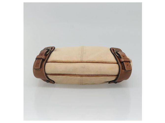 Borsa a spalla Burberry Blue Label in tela beige Auth ti2894 - vista 5