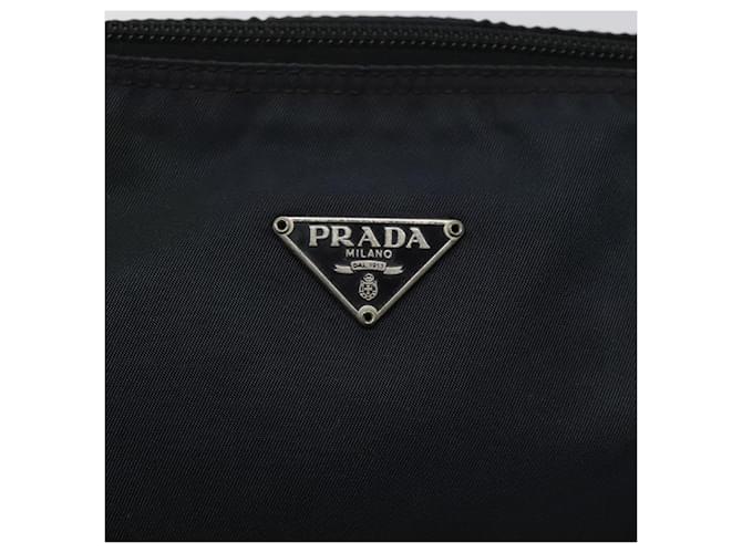 Pochette Prada in nylon blu navy Auth nb170 - vista 17
