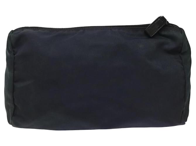 Pochette Prada in nylon blu navy Auth nb170 - vista 2