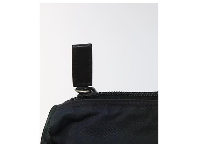 Pochette Prada in nylon blu navy Auth nb170 - vista 8