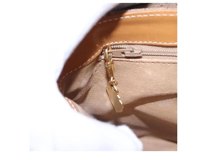Gucci Borsa a Spalla Micro GG Supreme PVC Beige Oro 001 14 5364 Auth ep7769 D'oro - vista 24