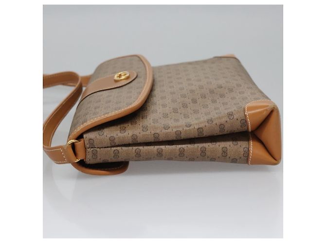 Gucci Borsa a Spalla Micro GG Supreme PVC Beige Oro 001 14 5364 Auth ep7769 D'oro - vista 4