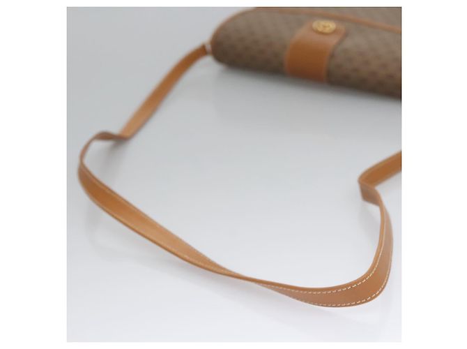 Gucci Borsa a Spalla Micro GG Supreme PVC Beige Oro 001 14 5364 Auth ep7769 D'oro - vista 7