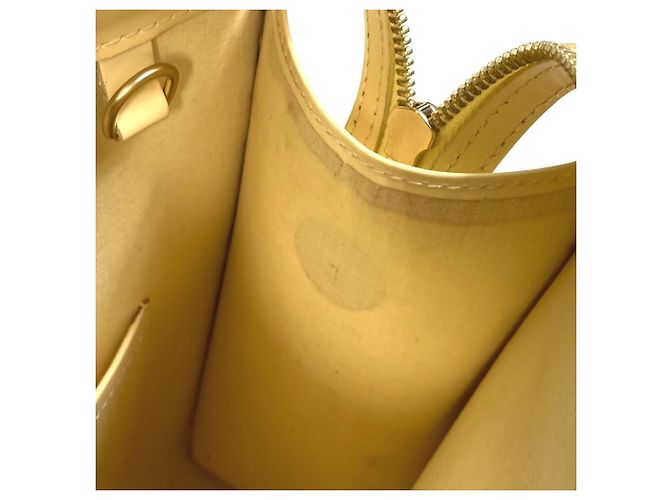 Borsa Tote Louis Vuitton Epi Croisette PM Giallo - vista 15