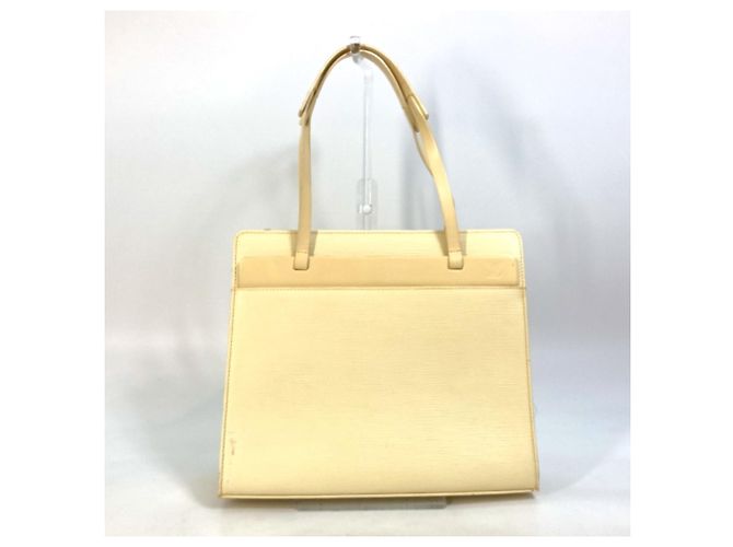 Borsa Tote Louis Vuitton Epi Croisette PM Giallo - vista 2
