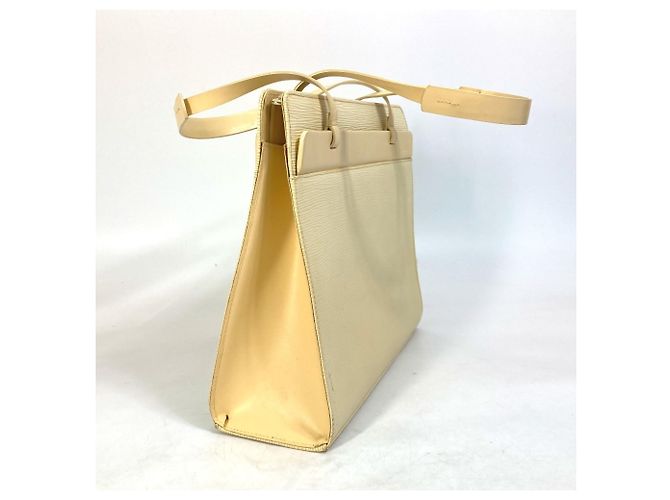 Borsa Tote Louis Vuitton Epi Croisette PM Giallo - vista 3