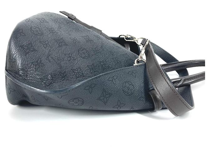 Borsa Girolata in Mahina Monogram Louis Vuitton Nero - vista 3