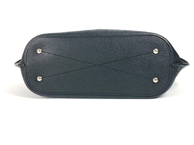 Borsa Girolata in Mahina Monogram Louis Vuitton Nero - vista 5