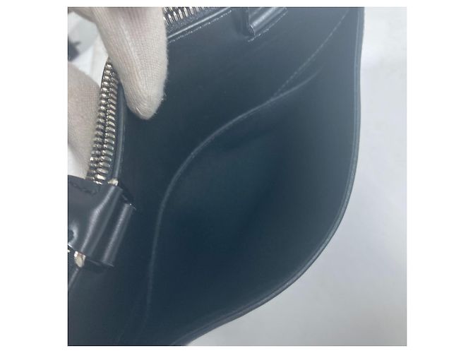 Borsa Tote Briefcase Epi Oliver di Louis Vuitton Nero - vista 16