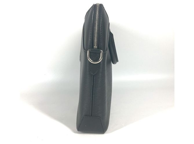 Borsa Tote Briefcase Epi Oliver di Louis Vuitton Nero - vista 2